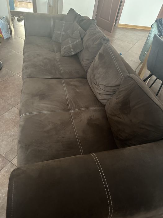 НАМАЛЕН Диван с табуретка за лежанка