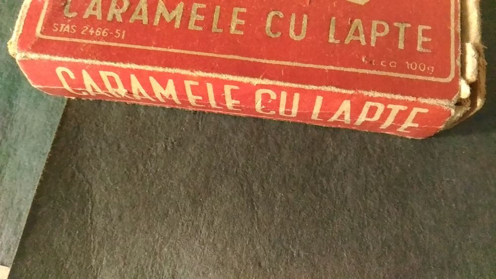 Cutie caramele cu lapte Dezrobirea