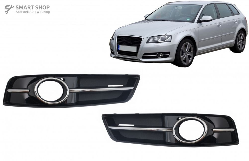 Grile Laterale Proiectoare Audi A3 Facelift 8P1 (2008-2012) S3 Sline D