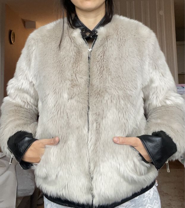 Стильная эко шуба