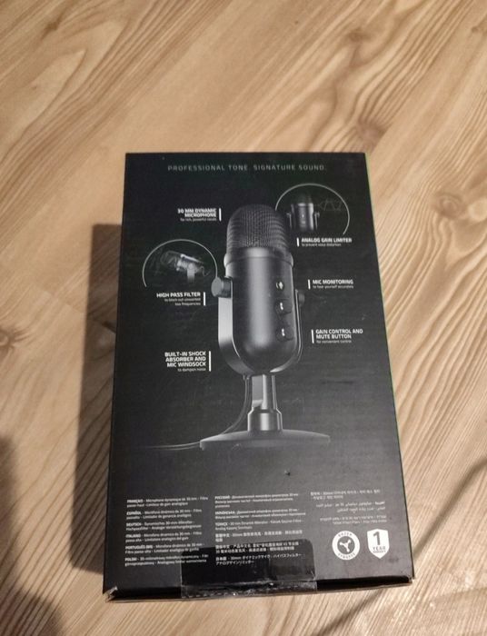 Microfon Gaming Razer Seiren V2 Pro – Nou, Sigilat Professional Grade!