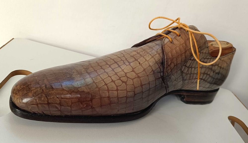 Pantofi de lux 43 43.5 44 44.5 45 45.5 Greve NOI lucrati manual piele