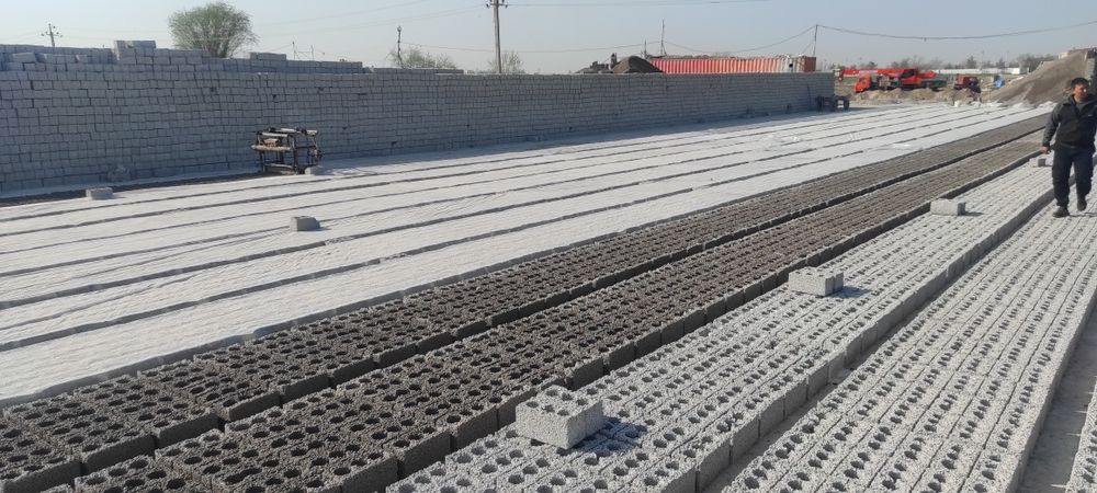 Шлакоблок доставка 2100сом