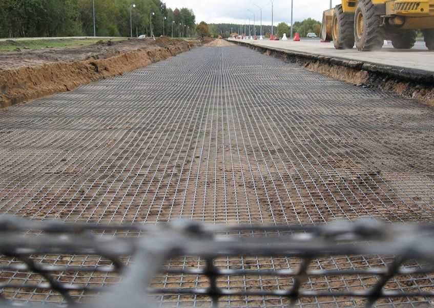Дорожная композит сетка