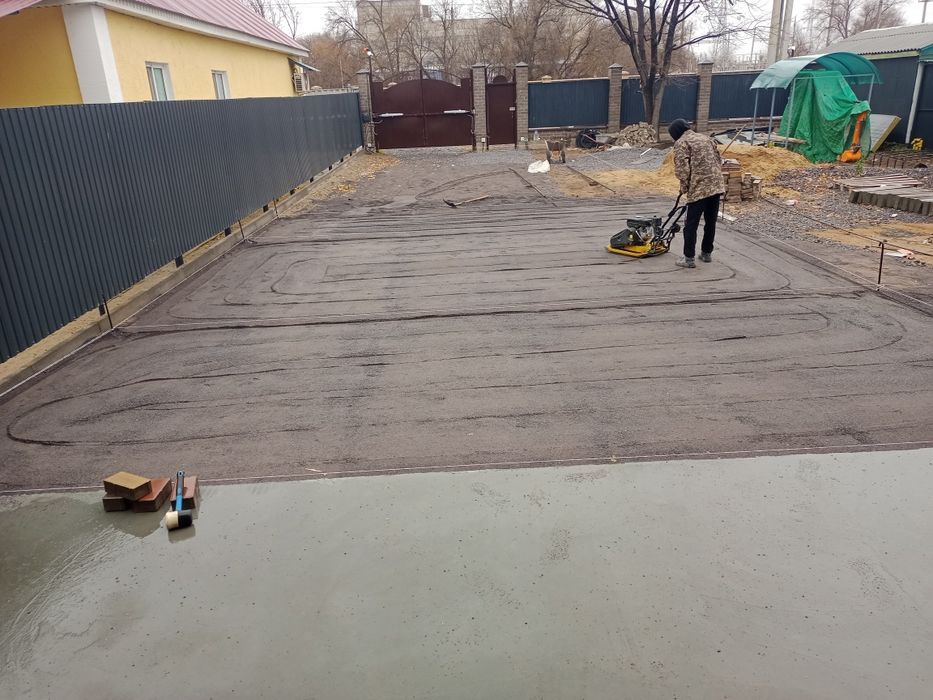 Монтаж демонтаж брусчатки