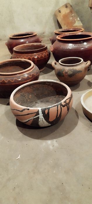 Глинени съдове без счупено