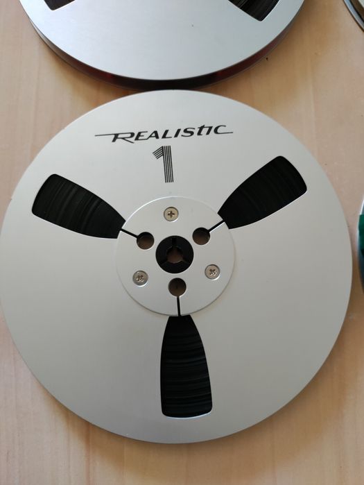 Lot 3 role metalice Realistic,Scotch,impecabile