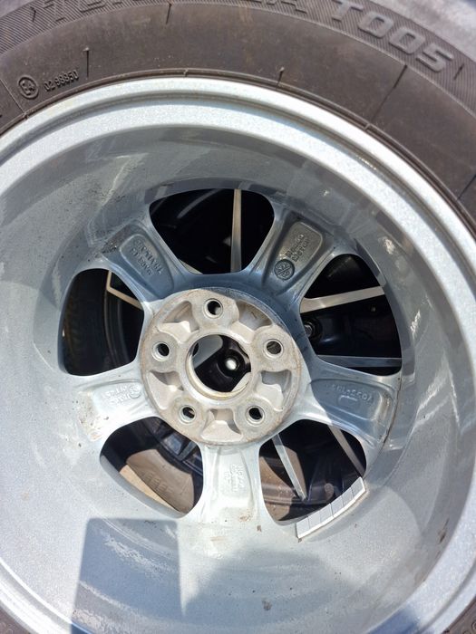 Jante aliaj originale Honda 15" plus anvelope vară Bridgestone Turanza T005 195/65 R15 91H