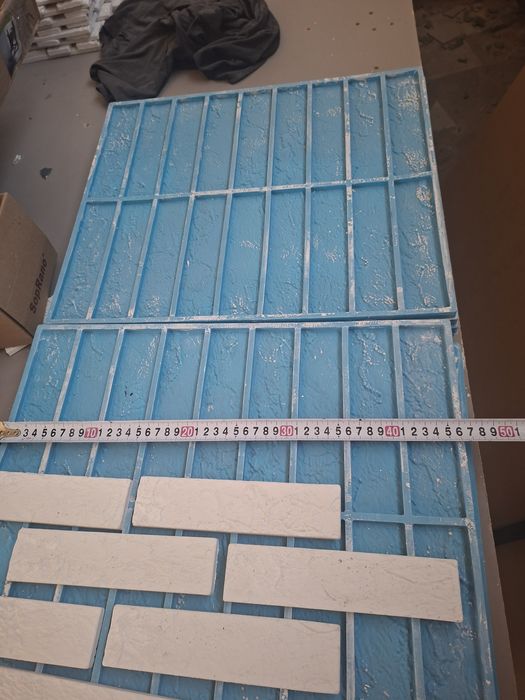 Форма для декоротивного кирпича 10 штук