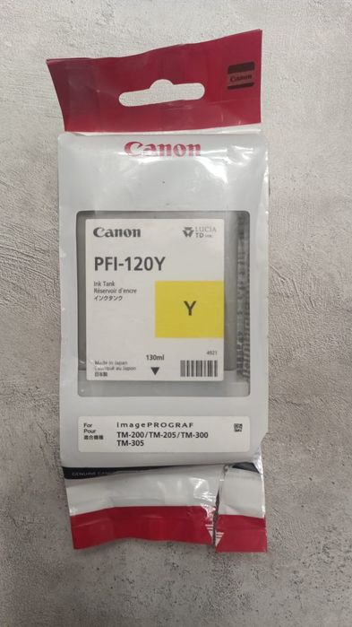 Оригинальный черный картридж Canon PFI-120BK