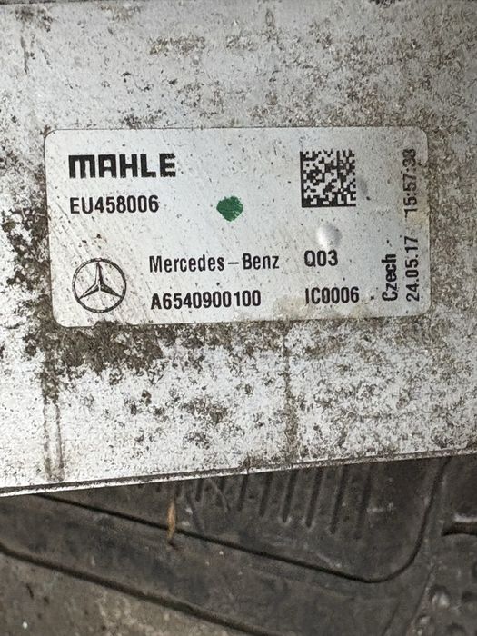 Mercedes w213 2.2cdi 194 кс Интер Кулер