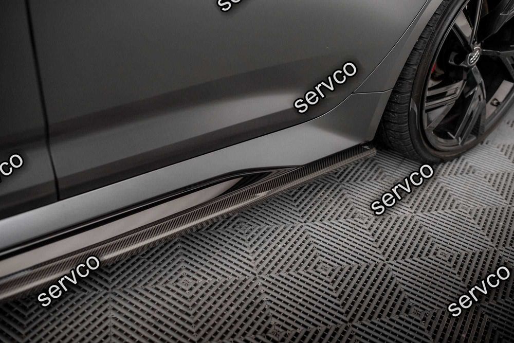 Praguri Audi RS6 RS7 C8 2019- v9 - Maxton Design Carbon