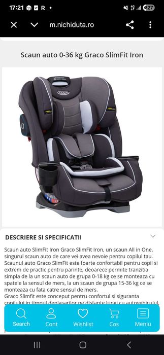 Scaun Graco Slim