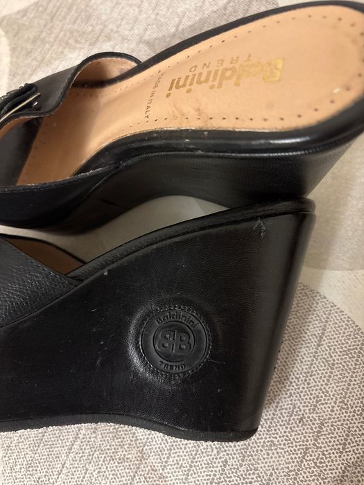 Дамски чехли на платформа BALDINI