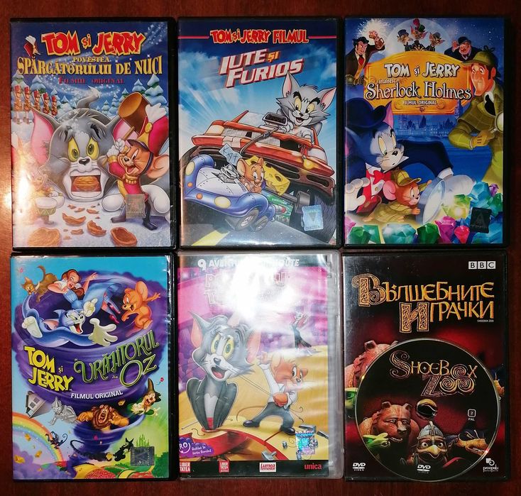 DVD FILME Desene Animate Tom si Jerry