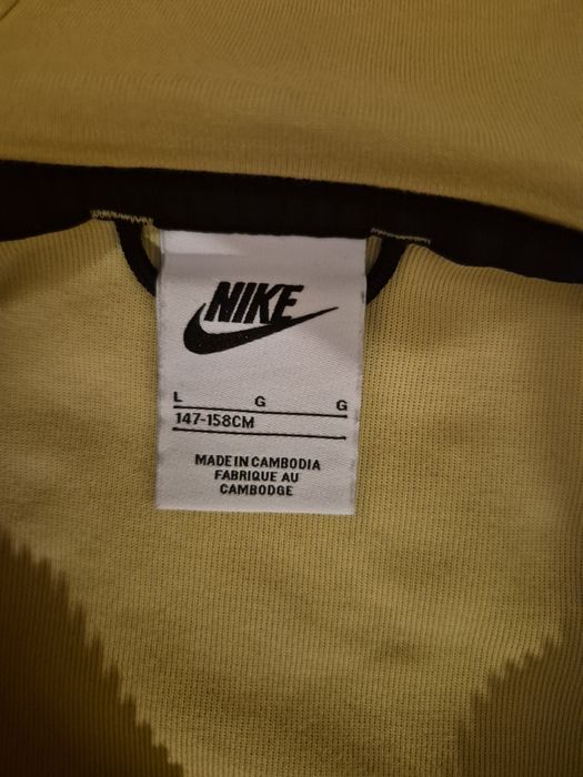 Trening Nike Tech Fleece copii roșu si galben