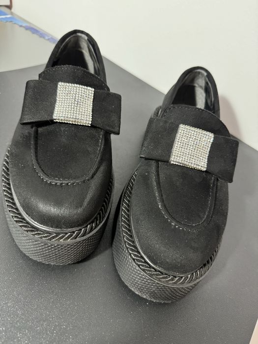 Mocasini piele intoarsa DePurtat noi