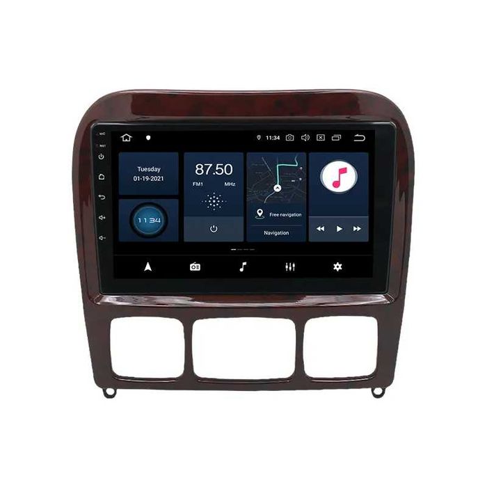 Mercedes Benz S-Class W220 1998- 2005 Android Мултимедия//Навигация