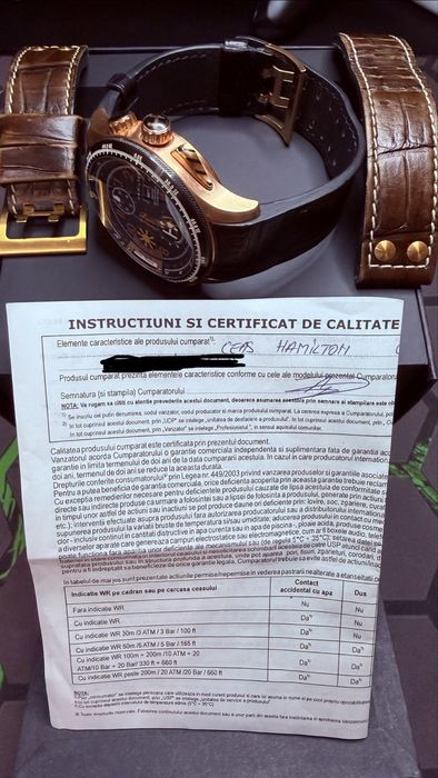 Ceas Hamilton Khaki x-copter impecabil