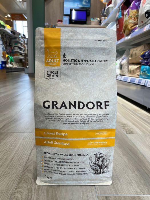 Сухой корм GRANDORF для кошек 2кг