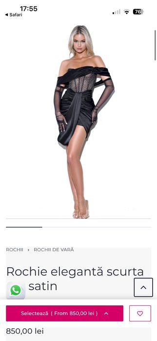 Rochie de vânzare