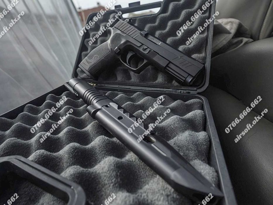 CEL MAI BUN PISTOL Cu Bile De Cauciuc!! Modificat 20 JOULI ! / Hdp Co2