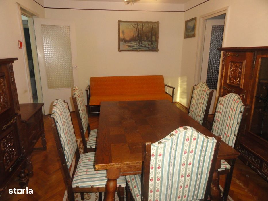 Apartament 4 camere, 2 bai, 2 balcoane, etaj 1, bloc reabilitat Vlaicu