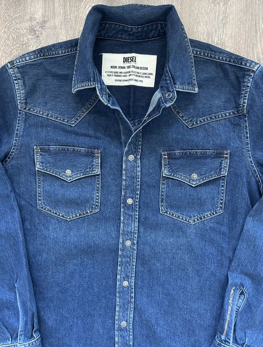 Риза  Diesel D East P1 Denim Shirt
