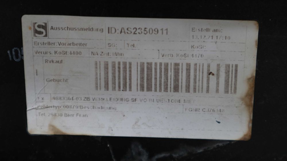 Предна броня БМВ 5 серия Г30 Г31 Фейслифт BMW G30 G31 LCI