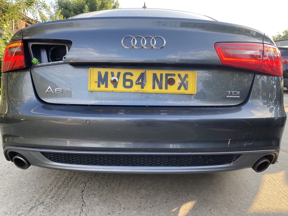 Bară spate S Line completă Audi A6 C7 2014