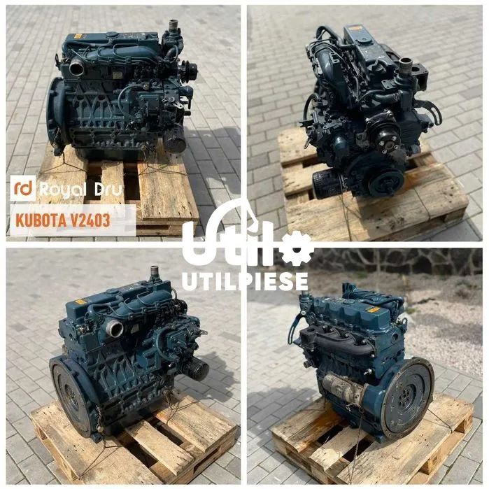 motor kubota v2403 v2203 v3300 v3800 d1703 + piese kubota