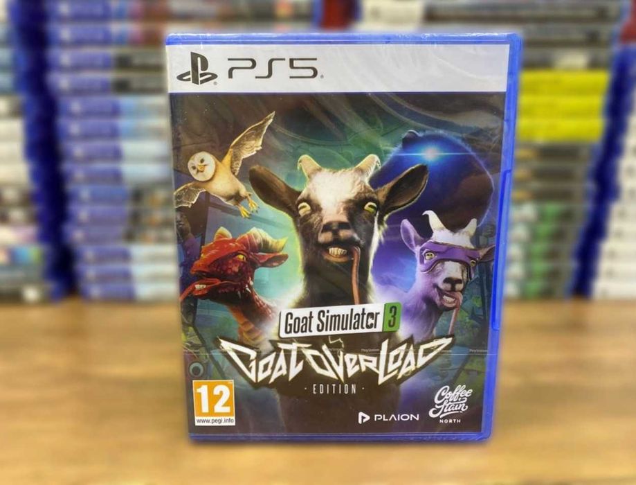 НОВЫЙ Goat Simulator 3. Goat Overload Edition PS5 (Все DLC)/ Симулятор