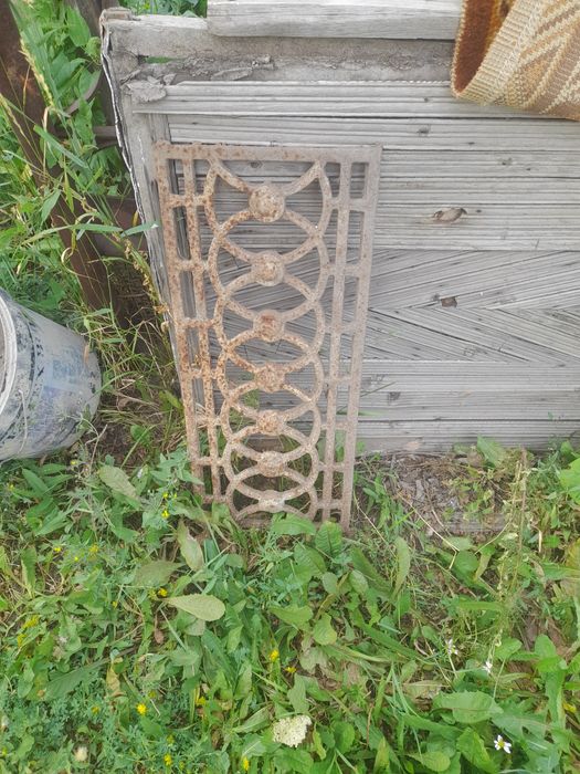 Забор чугунный кованный