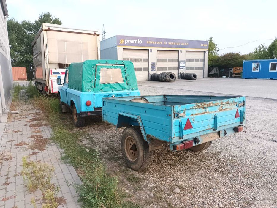 ARO 240 (auoutilitara N1) + Remorcă originală + multe piese