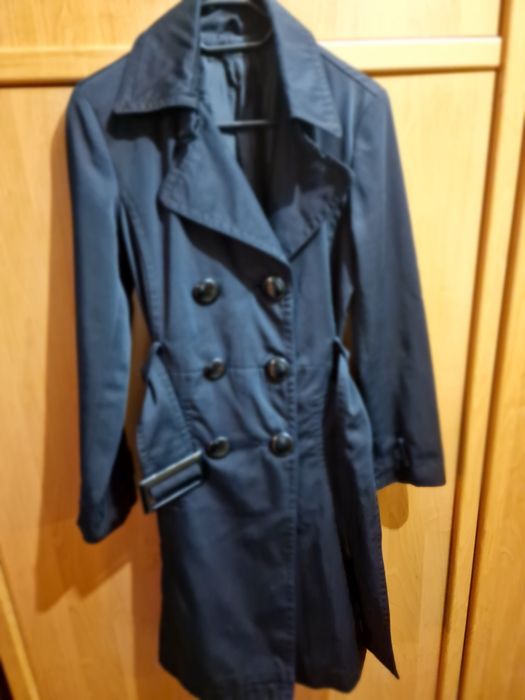 Весенний Плащ тренч Zara Basic 46размер