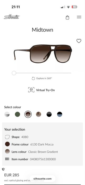 Ochelari Silhouette Midtown