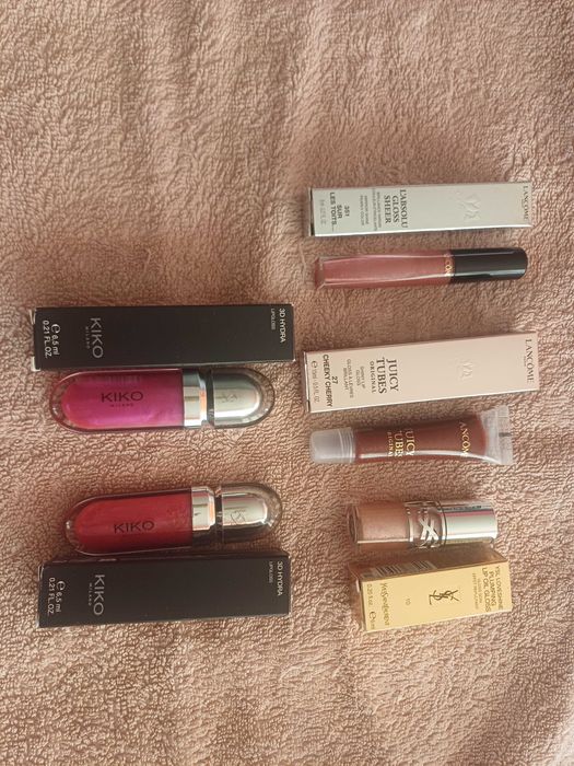 Нови луксозни гланцове на Lancome Dior,Yves Saint Laurent,Kiko Milano