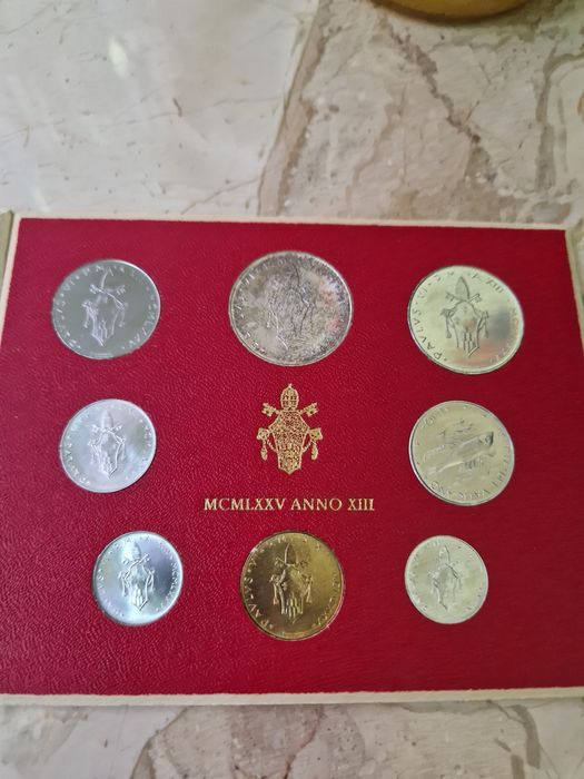 2 броя сет монети Ватикана+сребро