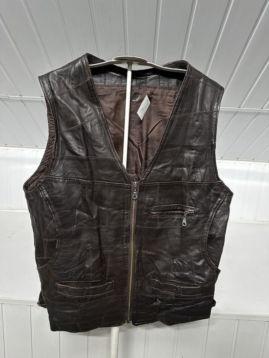 Vesta moto piele L 52