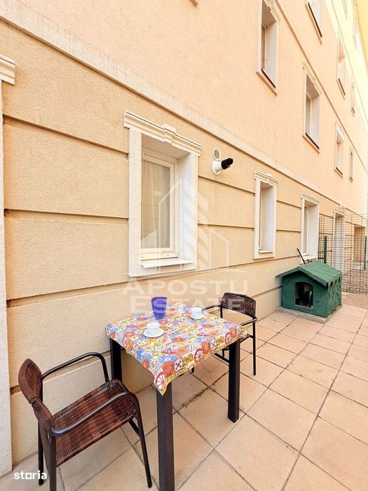 Apartament de inchiriat cu 2 camere si curte-zona Giroc