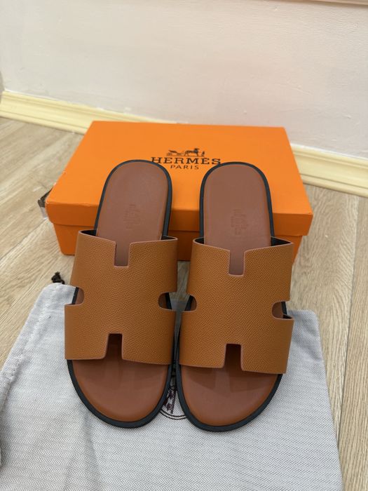 Мужские шлепанцы Hermes