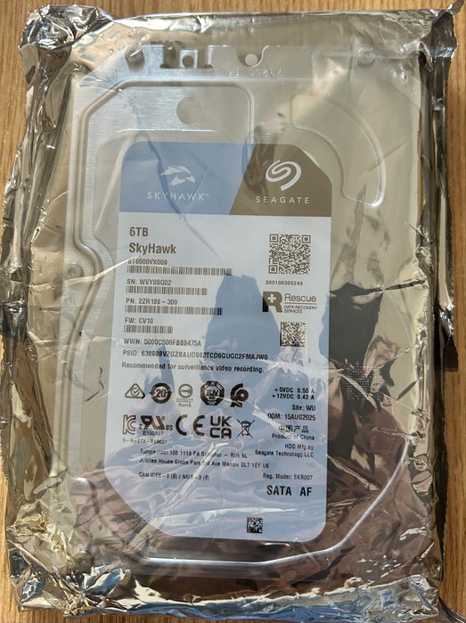 HDD Seagate SkyHawk 6Tb supraveghere sigilat