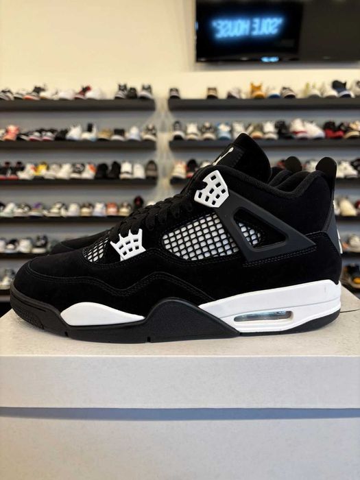 !REDUCERE! Jordan 4 Retro White Thunder - Verificare Colet -