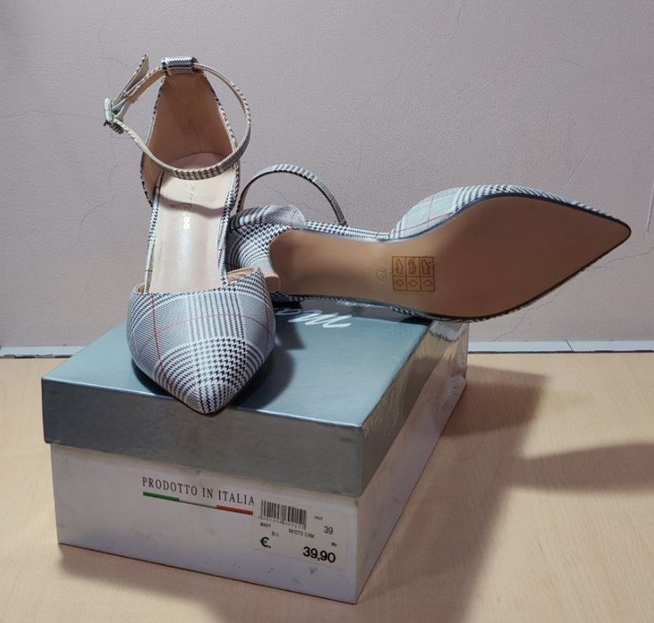 Итальянские туфли. 37 размер.