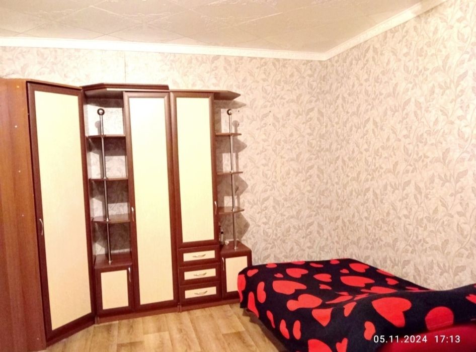 1-ком КВ посуточно. Есть Водонагреватель.