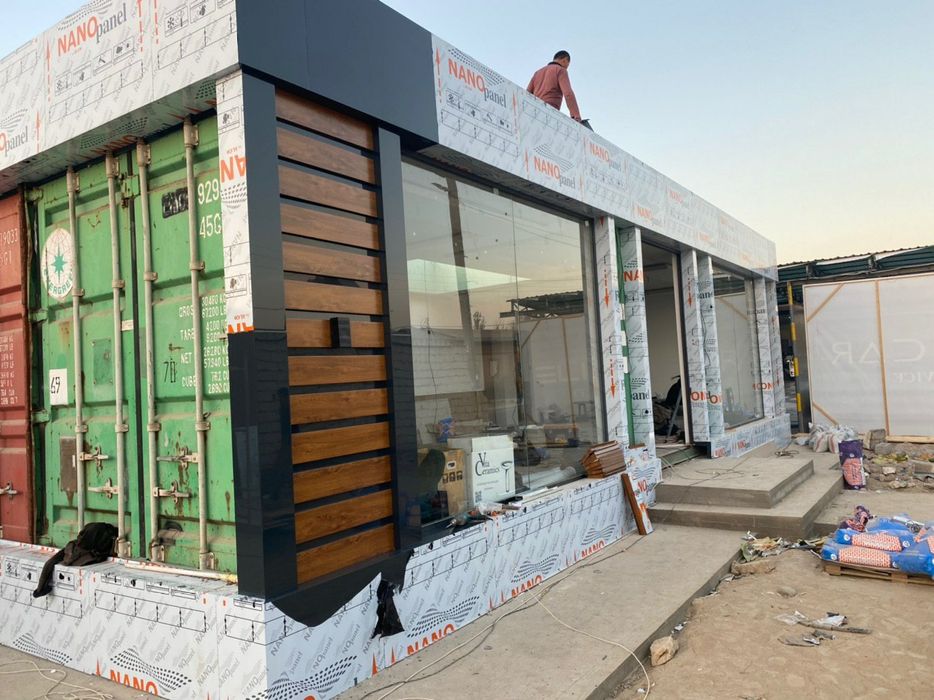 Контейнер офис продаж ва бошка бизнеса учун