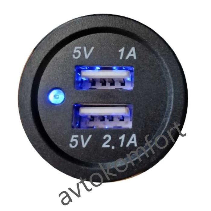 Волтметър  Букса За Запалка И Зарядно За Телефон И Таблет С USB Изходи