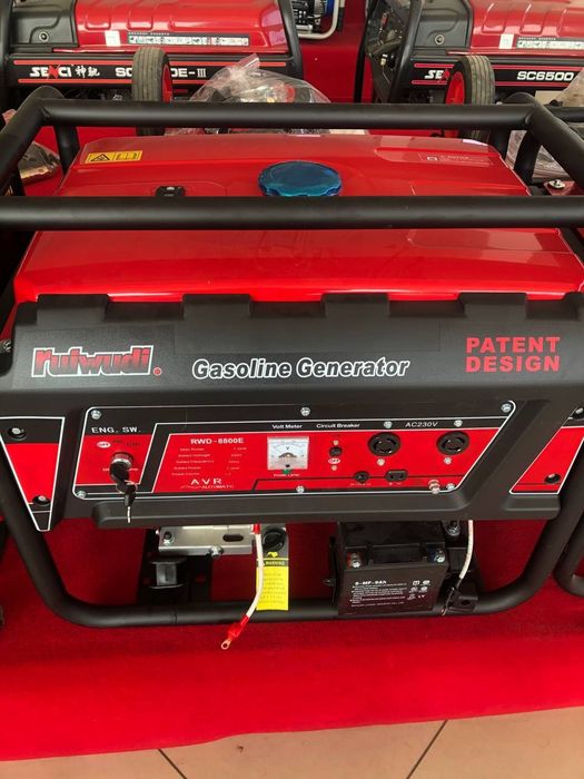 Бензиновый генератор 8800Е.  7.5кВт статорный