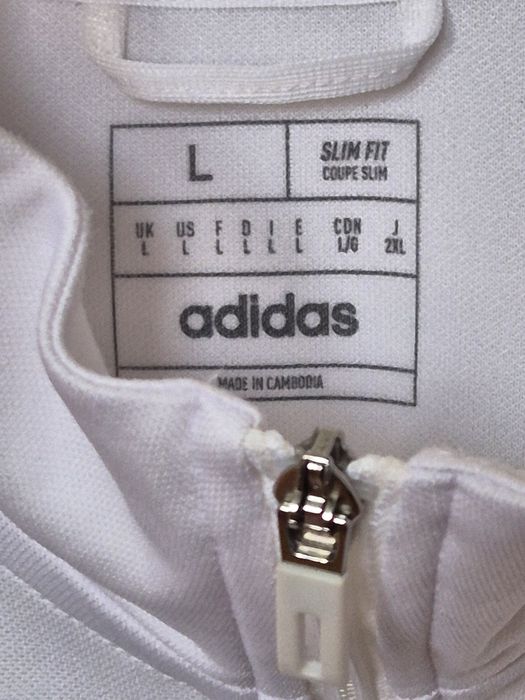 Оригинално горнище суичър анцуг Adidas AS Roma - Размер Л