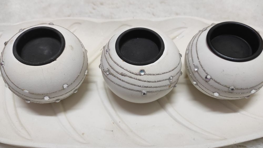 Свещник за 3 чаени свещи